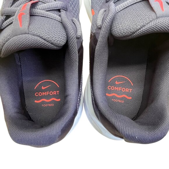 Nike Women’s Purple Mesh & Coral Logo Revolution 7 Running Shoes Size 9.5 - Picture 6 of 8